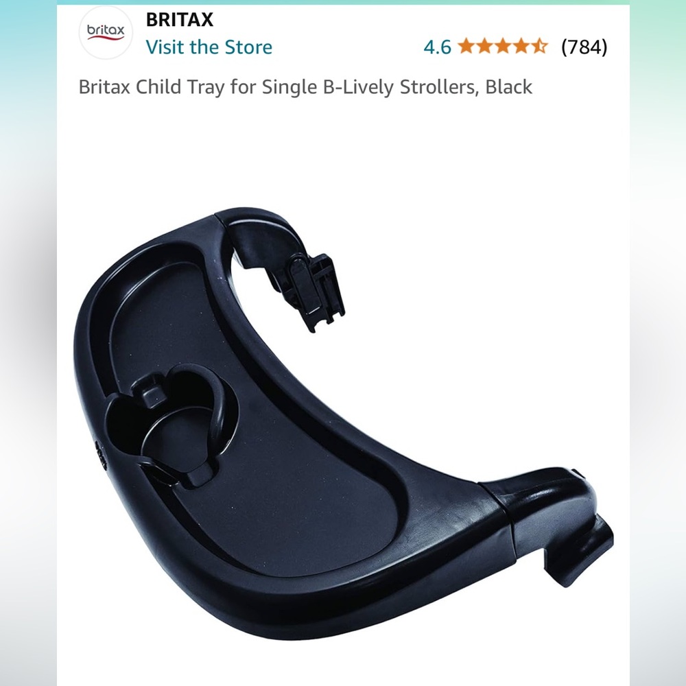 Britax Child Tray for Single B-Lively Strollers